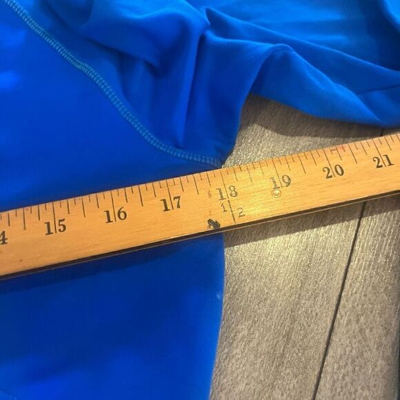 Nike Blue Athletic Workout Full‎ Zip Jacket Women Small - Picture 3 of 6